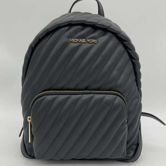 Michael Kors Handbags - Michael Kors Medium Erin Backpack Black